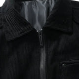 Heren Corduroy Jack - Zwart