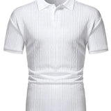 Gianni - casual polo met knopen aan de zijkant