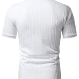 Gianni - casual polo met knopen aan de zijkant
