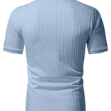 Gianni - casual polo met knopen aan de zijkant