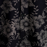 Hawaiiaanse Korte Mouwen Overhemd met Bloemenpatroon voor Mannen, Ademend, Kleur Marineblauw