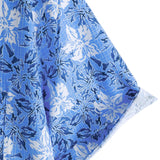 Katoenen Shirt met Tropisch Bloemenpatroon voor Mannen met Korte Mouwen