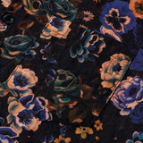 Korte Mouwen Katoenen Boho Shirt met Bloemenpatroon voor Mannen