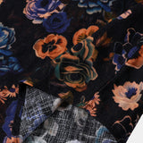 Korte Mouwen Katoenen Boho Shirt met Bloemenpatroon voor Mannen