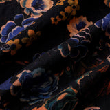 Korte Mouwen Katoenen Boho Shirt met Bloemenpatroon voor Mannen