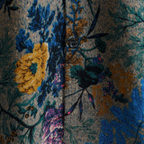 Heren Korte Mouwen Katoenen Retro Shirt met Bloemenpatroon, Ademend