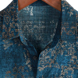 Heren Katoenen Korte Mouwen Shirt voor de Zomer