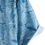 Korte Mouwen Katoenen Hawaiian Shirt voor Mannen voor de Zomer Ocean Shark