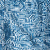 Korte Mouwen Katoenen Hawaiian Shirt voor Mannen voor de Zomer Ocean Shark