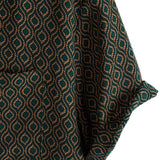 Retro Korte Mouwen Katoenen Overhemd met Knopen Casual voor Mannen