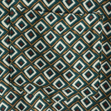 Casual Overhemd met Korte Mouwen in Geometric Pattern voor Mannen