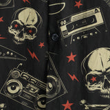 Hawaiiaanse Katoenen Overhemd in Punk Rock Stijl voor Mannen