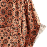 Lente Heren Overhemd van Vintage Katoen met Korte Mouwen