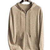 Cashmere Courchevel Vest met Capuchon