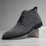 Elegante Suède Enkellaarsjes