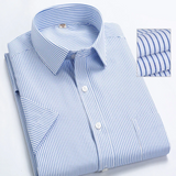 Korte mouwen zakelijke shirt