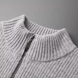 Kasjmier Gilet Seychellen Ribbet