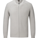 Kardigan met rits Four Seasons Merino Wol