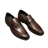 Elegante leren herenloafers