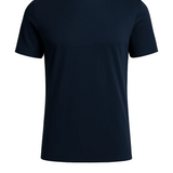 Heren T-Shirt Slim-Fit in Zeeblauwe Kleur