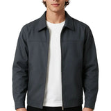 Lichte Twill Jack voor Mannen – Donkergrijs – Regular Fit