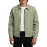 Lichte Twill Jas voor Mannen – Erwtgroen – Regular Fit