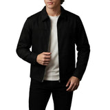 Lichte Twill Jas voor Mannen – Zwart – Regular Fit