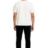 Heren T-shirt van katoen – Ademend korte mouwen ronde hals – Wit