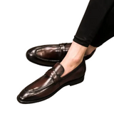 Elegante leren herenloafers