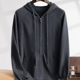 Cashmere Courchevel Vest met Capuchon