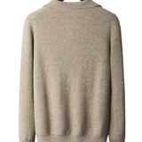 Portofino Kasjmier Sweater met Halve Rits