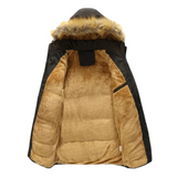 Elegante gewatteerde fleecejas voor de winter