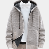 Elegant herenvest met capuchon