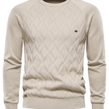 Heren trui met ruitpatroon V2
