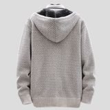 Elegant herenvest met capuchon