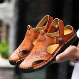 Klassieke Leren Sandalen