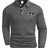 Polo Sweater met Vissen Vlecht
