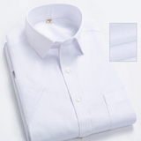 Korte mouwen zakelijke shirt