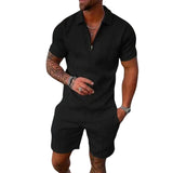 André - Set van Polo T-shirt en Shorts