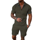 André - Set van Polo T-shirt en Shorts