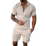 André - Set van Polo T-shirt en Shorts