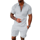 André - Set van Polo T-shirt en Shorts
