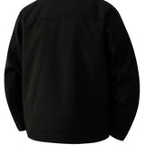 Lichte Twill Jas voor Mannen – Zwart – Regular Fit