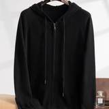 Cashmere Courchevel Vest met Capuchon