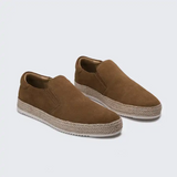 Suède zomerloafers voor heren