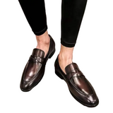Elegante leren herenloafers