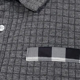 Polo Sweater met Vissen Vlecht