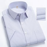 Korte mouwen zakelijke shirt