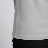 Heren T-shirt Slim-Fit in Zilveren Mist