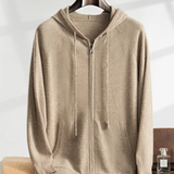 Cashmere Courchevel Vest met Capuchon